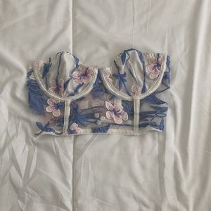 Floral Corset Top